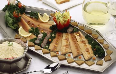 Filets de truite fumées