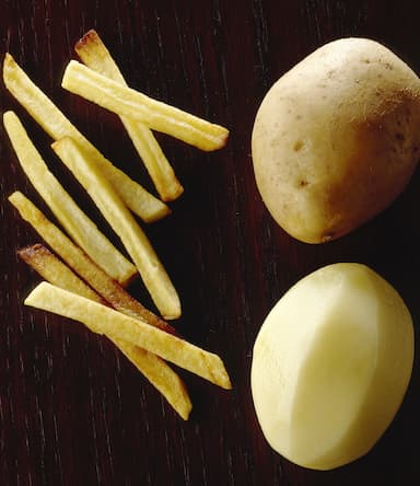 Pommes frites et pommes de terre