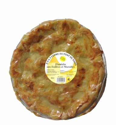 Flamiche aux endives et au Maroilles