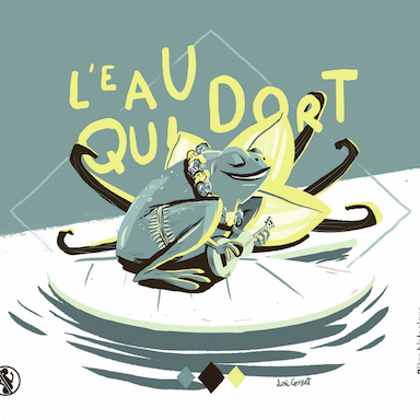Bière "L'Eau Qui Dort" - Stout vanille - Bio