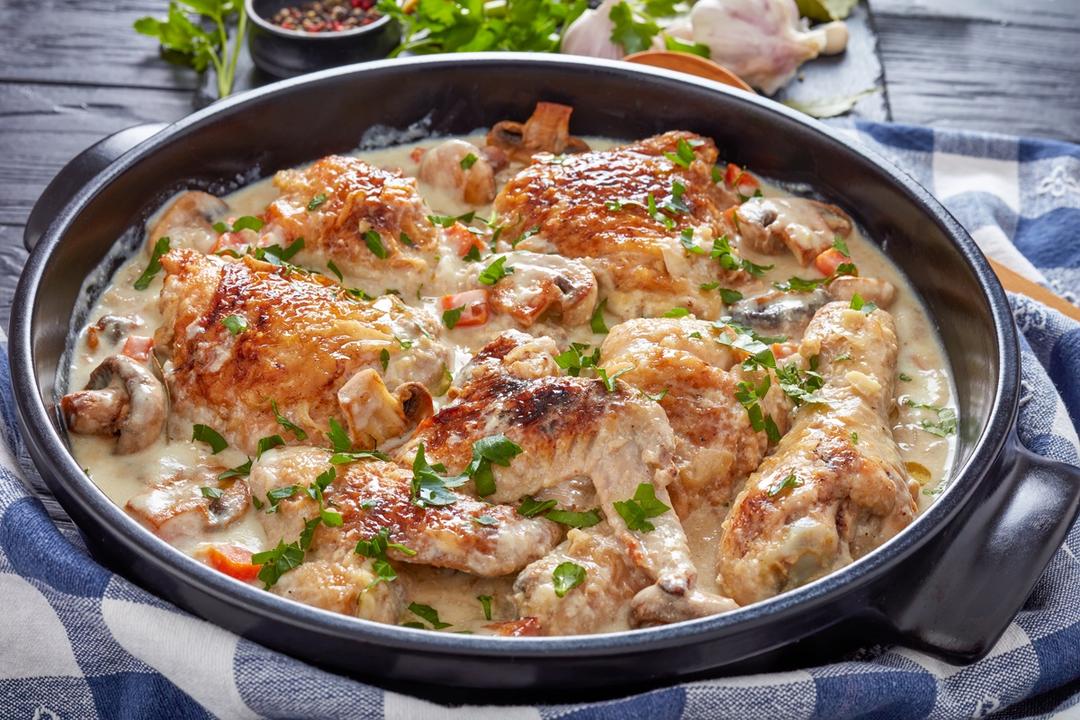 Fricassée de poulet