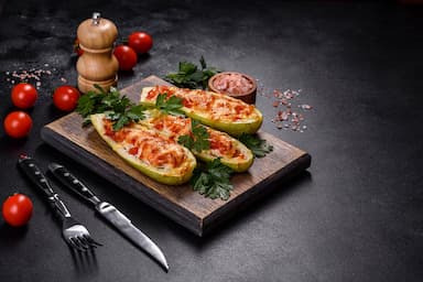Courgettes farcies