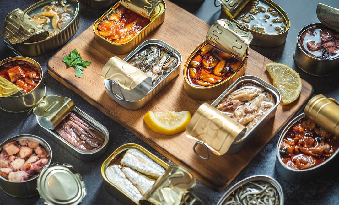 Conserves de poissons