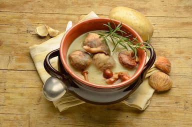 Potage aux marrons
