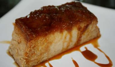 Flan à la châtaigne