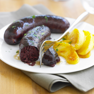 Boudin noir aux pommes