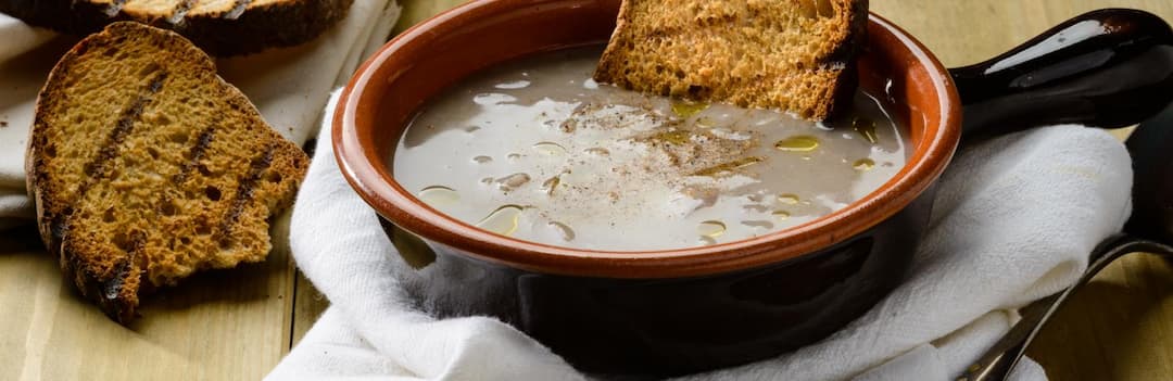 Soupe au sarrasin et au lard
