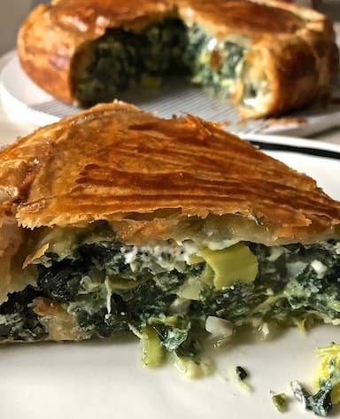 Tourte au vert