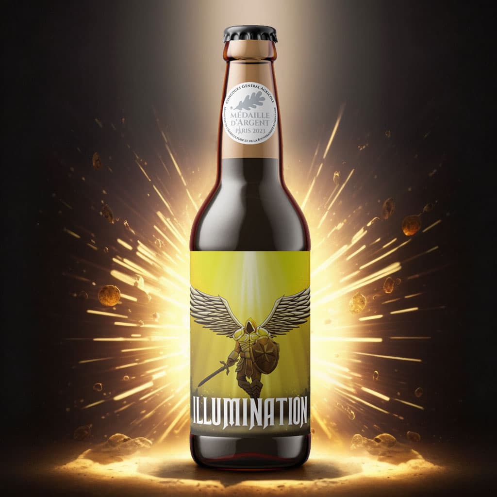 Bière Illumination blonde BIO