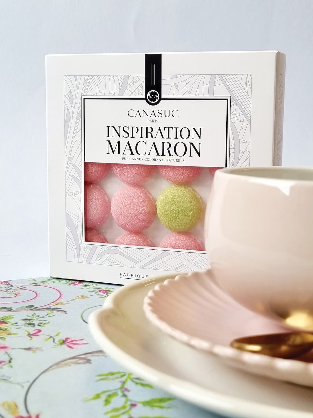 Sucre en forme de macarons