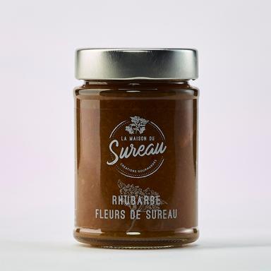 Confiture de rhubarbe Fleurs de sureau