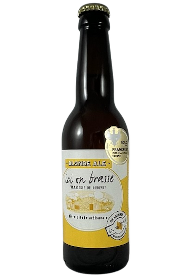 Ici on brasse - Blonde Ale - 33cl et 75cl
