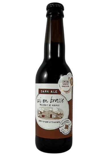 Ici on brasse- Dark Ale - Brune 33cl et 75cl