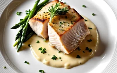 Sandre au beurre blanc