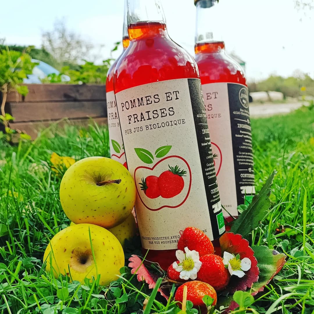 Les jus de pommes de la ferme !